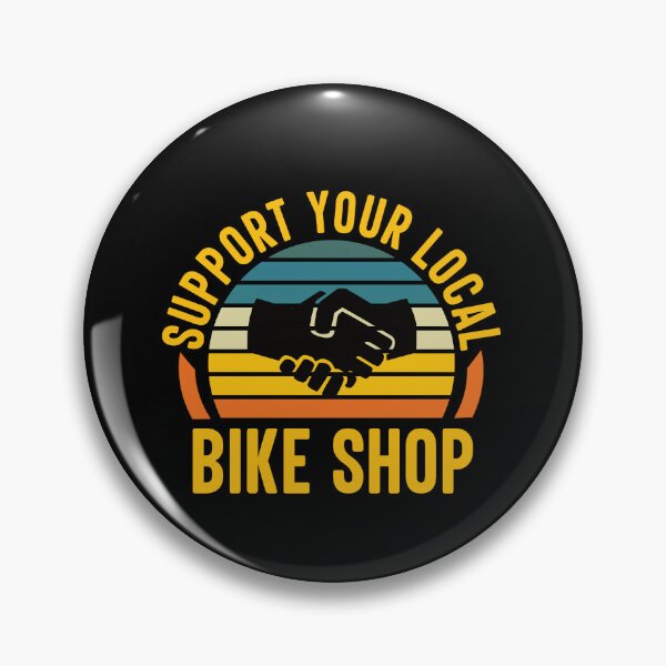 Item preview, Support Your Local Bike Shop: Funny Bicycle Biker designed and sold by Adexyl.