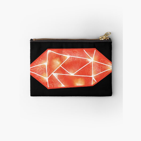 Item preview, Red Long Crystal with Lightning designed and sold by Missing In Art.