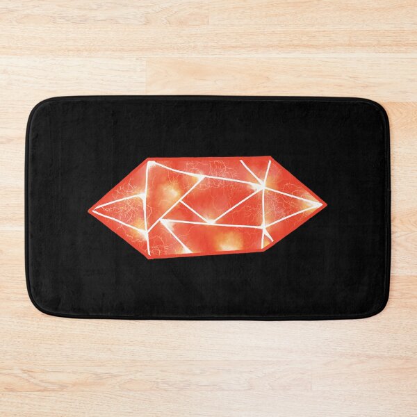 Item preview, Red Long Crystal with Lightning designed and sold by Missing In Art.