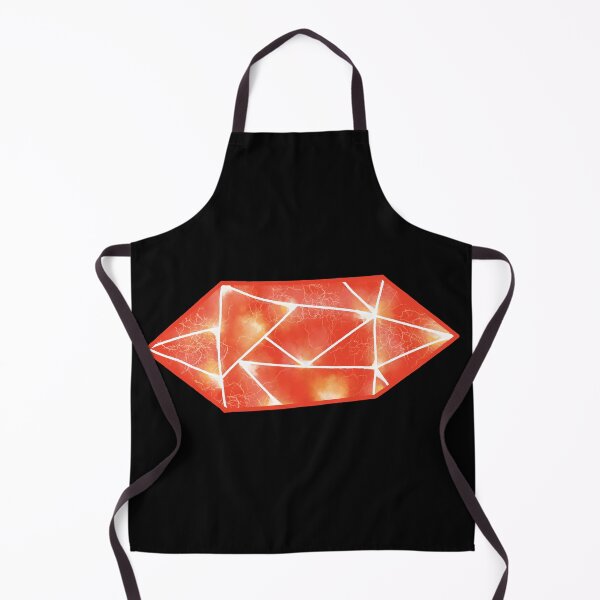 Item preview, Red Long Crystal with Lightning designed and sold by Missing In Art.