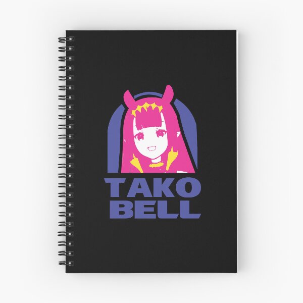 Item preview, Hololive EN Ina TAKO BELL Logo Parody  designed and sold by hailenga.