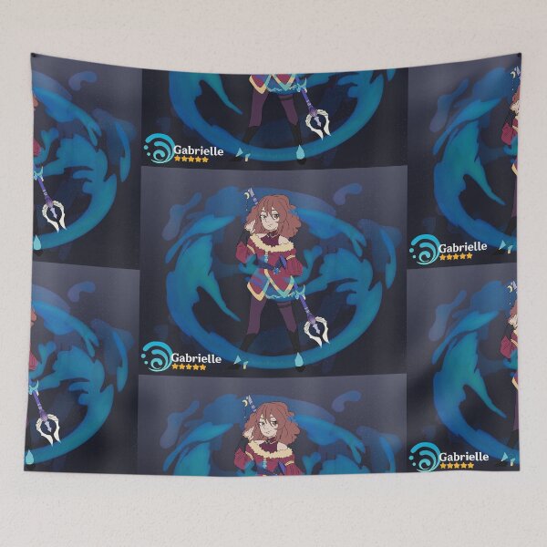 Item preview, Genshin Oc Splash Art Redrawn designed and sold by Twokidsonamission.