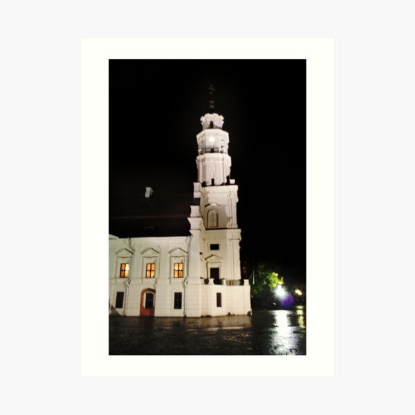 The Old Town in the Kaunas Art Print
