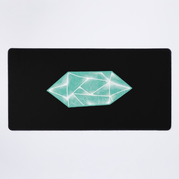 Item preview, Green Long Crystal with Lightning designed and sold by Missing In Art.