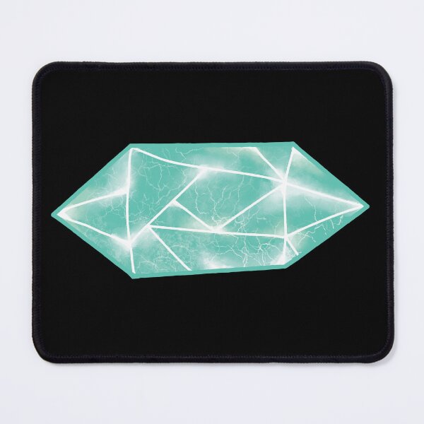 Item preview, Green Long Crystal with Lightning designed and sold by Missing In Art.