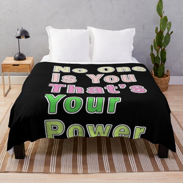 Item preview, No One Is You And That's Your Power  designed and sold by Tiziza.