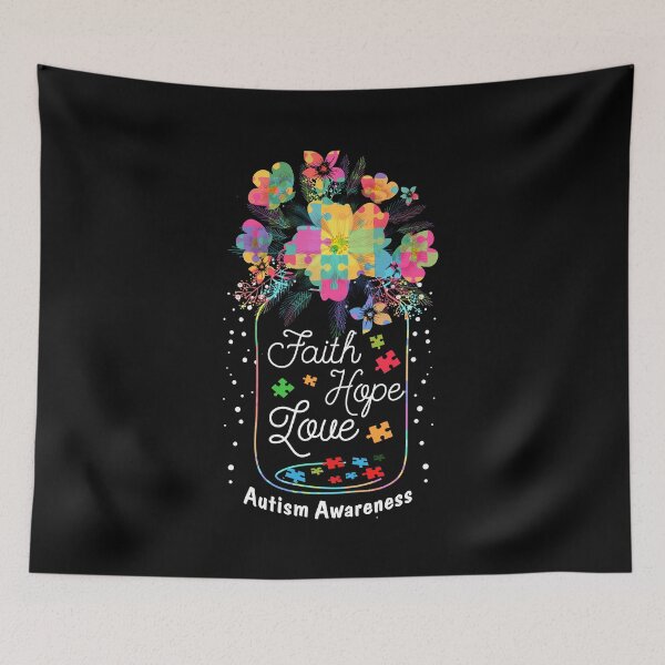 Item preview, Autism Faith Hope Love designed and sold by UnknownArtistt.