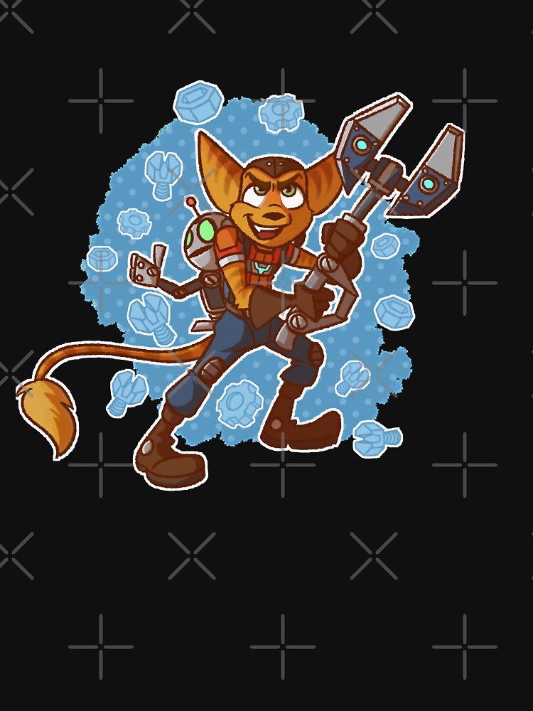 Hardship Mischievous Shooting Alluring Ratchet And Clank Perfect Gift Movie  Fans Essential T-Shirt for Sale by ChesneySingharp