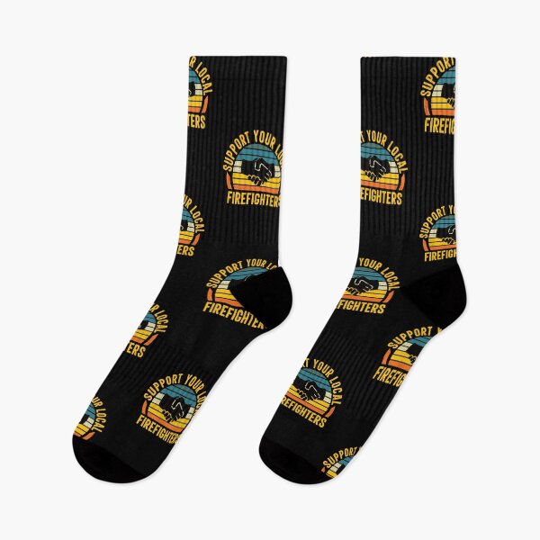 Item preview, Support Your Local Firefighters: Funny Firefighting Firefighter designed and sold by Adexyl.