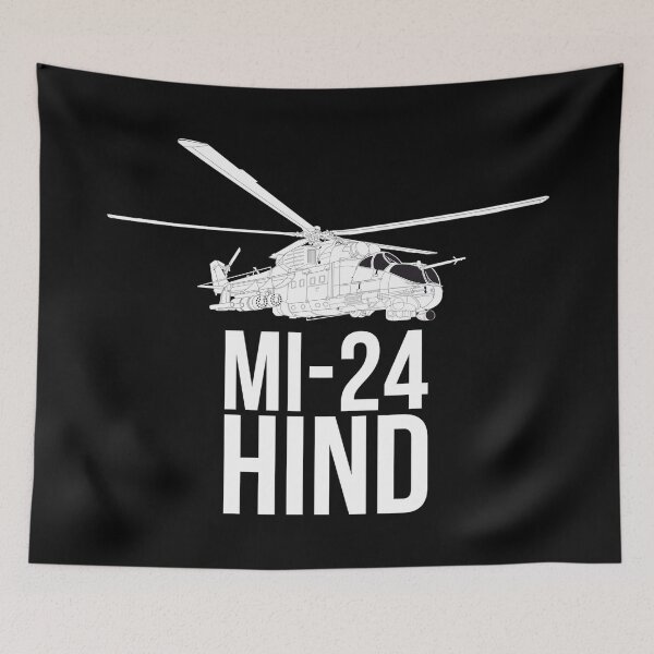 Item preview, Mi-24 Hind helicopter gunship white version designed and sold by FAawRay.