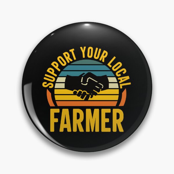 Item preview, Support Your Local Farmer: Funny Farming Farmer designed and sold by Adexyl.