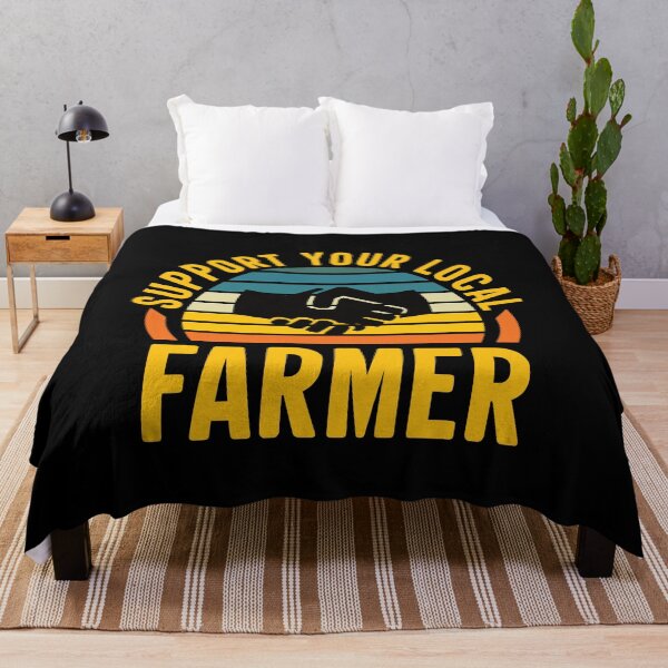 Item preview, Support Your Local Farmer: Funny Farming Farmer designed and sold by Adexyl.