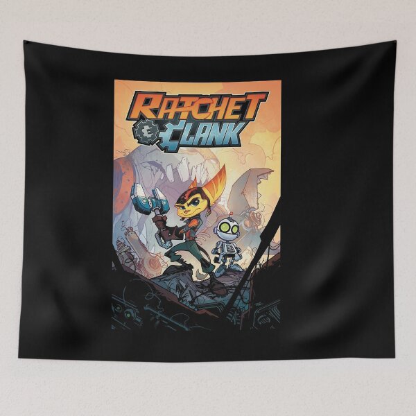 Item preview, Hardship Mischievous Shooting Alluring Ratchet And Clank Poster Graphic Gift designed and sold by ChesneySingharp.