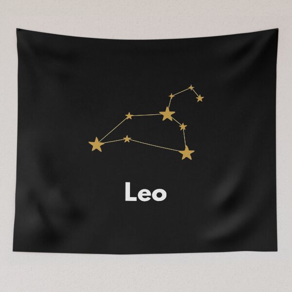 Item preview, Leo, Leo Sign, Black designed and sold by Magic Love Art Print.