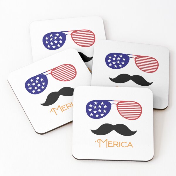 Item preview, 'Merica American Flag Design designed and sold by ForscarlettPub.