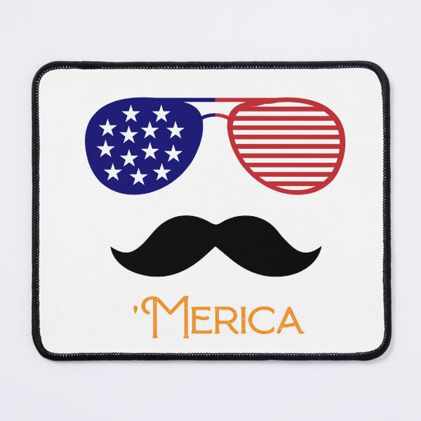 Item preview, 'Merica American Flag Design designed and sold by ForscarlettPub.