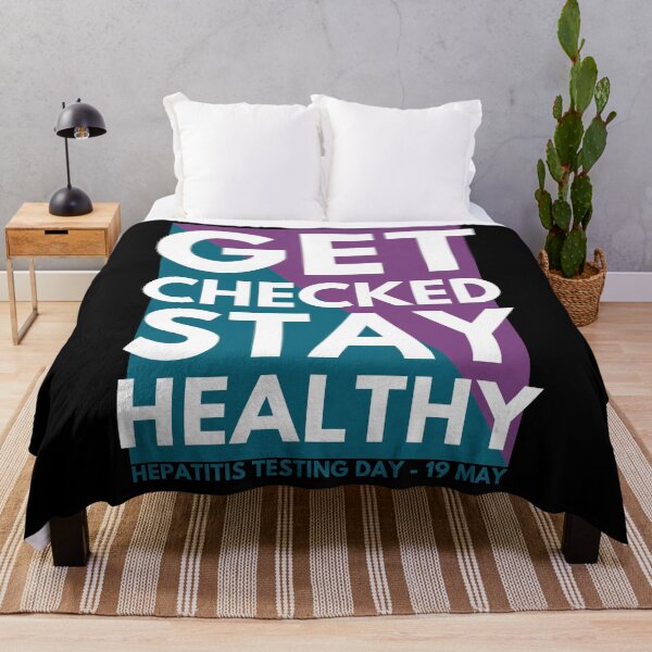 Item preview, Get Checked Stay Healthy - Hepatisis Testing Day designed and sold by IllustrT.