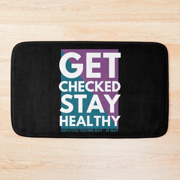 Item preview, Get Checked Stay Healthy - Hepatisis Testing Day designed and sold by IllustrT.