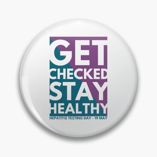 Item preview, Get Checked Stay Healthy - Hepatisis Testing Day designed and sold by IllustrT.