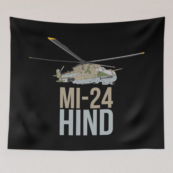 Item preview, Mi-24 Hind helicopter gunship color version designed and sold by FAawRay.