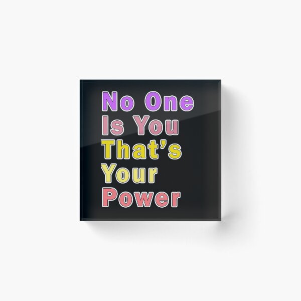 Item preview, One Is You And That's Your Power  designed and sold by Tiziza.