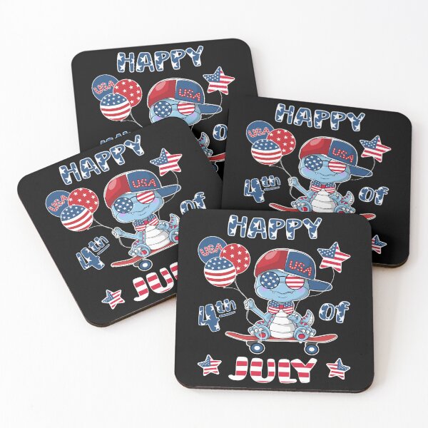Item preview, Happy 4th of July Dinosaur Skateboard & Sunglasses designed and sold by Shirt-Designs.