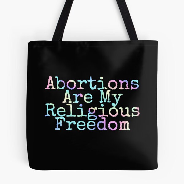 Item preview, Pro choice abortions are my religious freedom rainbow designed and sold by Zevy-Darling.