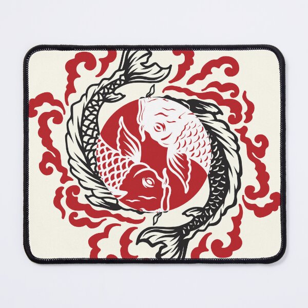 Item preview, Koi Japanese Fish Tattoo red black white designed and sold by I'm  Redz.