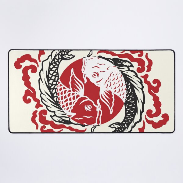 Item preview, Koi Japanese Fish Tattoo red black white designed and sold by I'm  Redz.