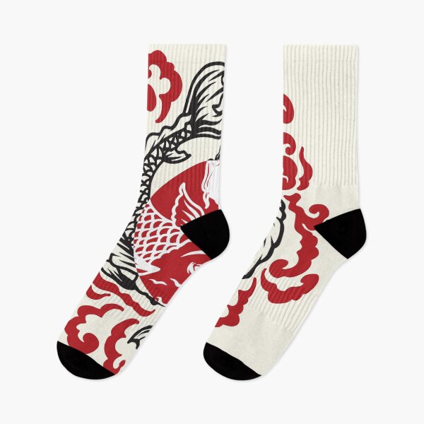 Item preview, Koi Japanese Fish Tattoo red black white designed and sold by I'm  Redz.