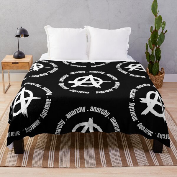 Item preview, Anarchy Symbol Circle Anarchy Design White designed and sold by RichTeeDesigns.