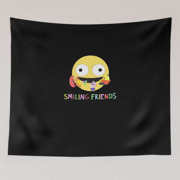 Item preview, Smiling Friends Logo designed and sold by JACKPRYCE5.