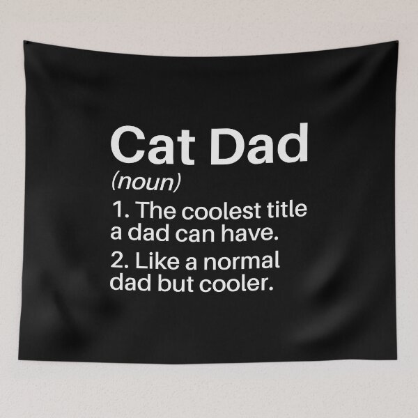 Item preview, Cat Dad Funny Definition: Cat Dad Gift - Meow Cat Lover designed and sold by Adexyl.