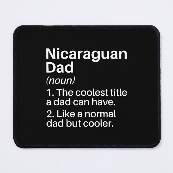 Item preview, Nicaraguan Dad Funny Definition: Nicaraguan Dad Gift - Nicaragua Pride designed and sold by Adexyl.
