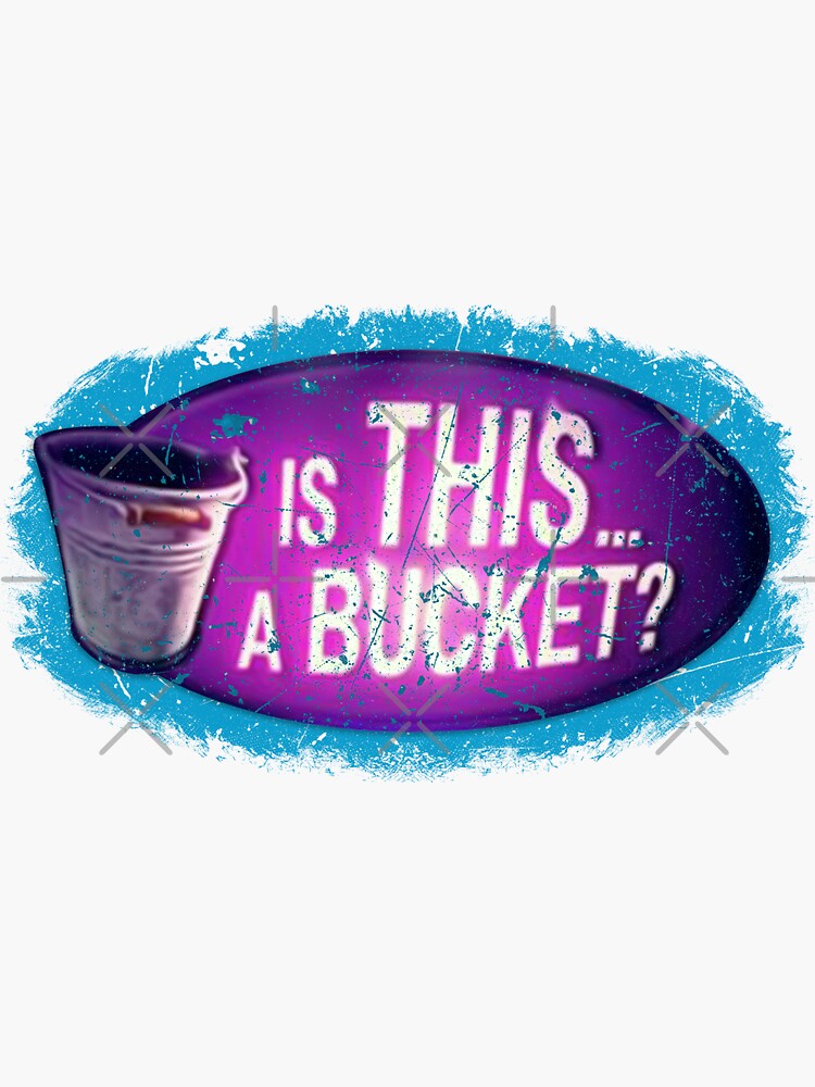"The Stanley Parable Is THIS a BUCKET?" Sticker for Sale by
