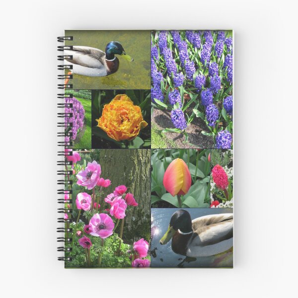 Item preview, Flowers and Feathers - Keukenhof Collage designed and sold by BlueMoonRose.