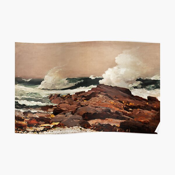 "Winslow Homer - Eastern Point (1900) " Poster For Sale By ...