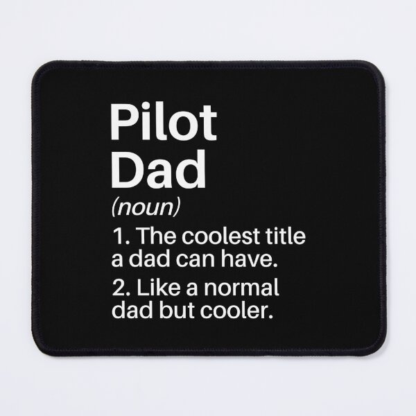 Item preview, Pilot Dad Funny Definition: Pilot Dad Gift: Aviator Airplane Lover designed and sold by Adexyl.