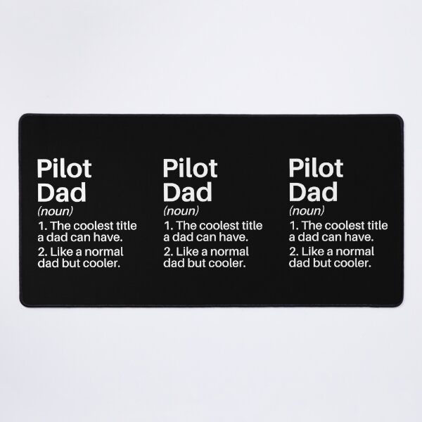Item preview, Pilot Dad Funny Definition: Pilot Dad Gift: Aviator Airplane Lover designed and sold by Adexyl.