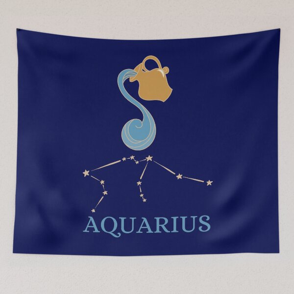 Item preview, Aquarius MamaNeea styled Zodiac and Constellation designed and sold by MamaNeeaDesigns.