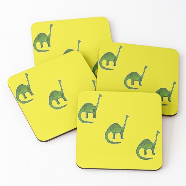 Item preview, Green dinosaurs on yellow designed and sold by tetibright.