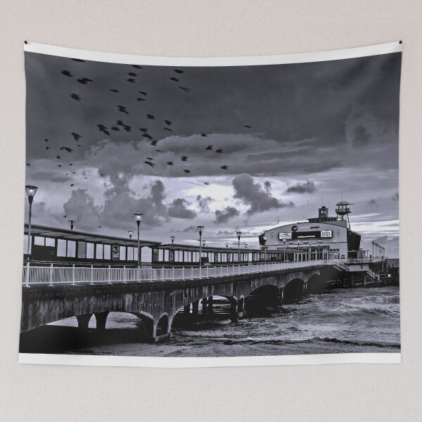 Item preview, Bournemouth Pier And Beach Dorset England designed and sold by AndyEvansPhotos.
