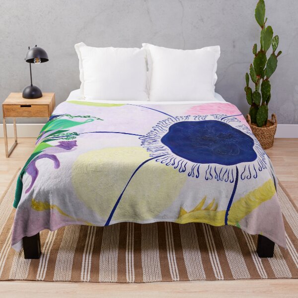Item preview, Bluish flower designed and sold by PeopleJoyArt.