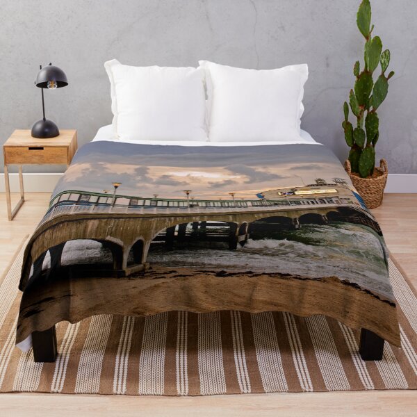 Item preview, Bournemouth Pier And Beach Dorset England designed and sold by AndyEvansPhotos.