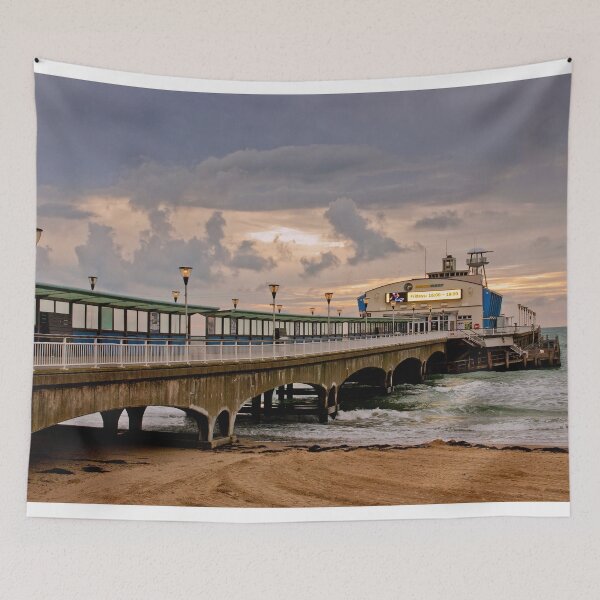 Item preview, Bournemouth Pier And Beach Dorset England designed and sold by AndyEvansPhotos.
