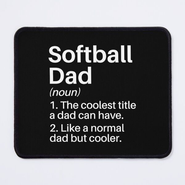 Item preview, Softball Dad Funny Definition: Softball Dad Gift: Softball Player or Lover designed and sold by Adexyl.