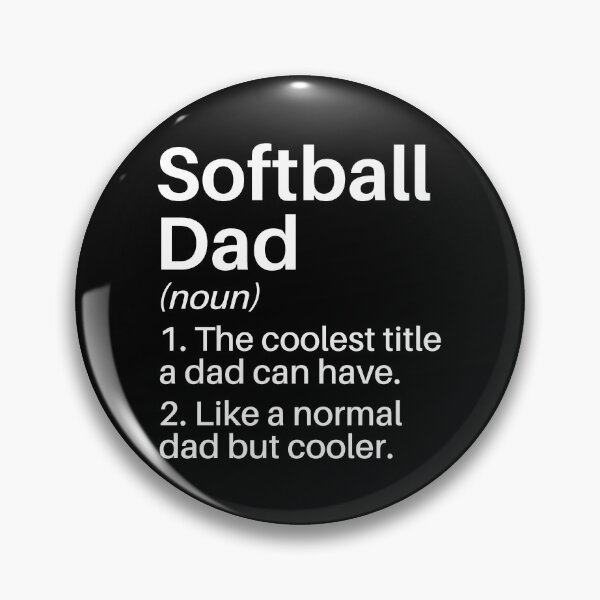 Item preview, Softball Dad Funny Definition: Softball Dad Gift: Softball Player or Lover designed and sold by Adexyl.