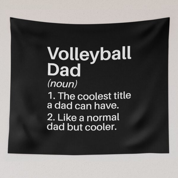 Item preview, Volleyball Dad Funny Definition: Volleyball Dad Gift: Volleyball Player or Lover designed and sold by Adexyl.