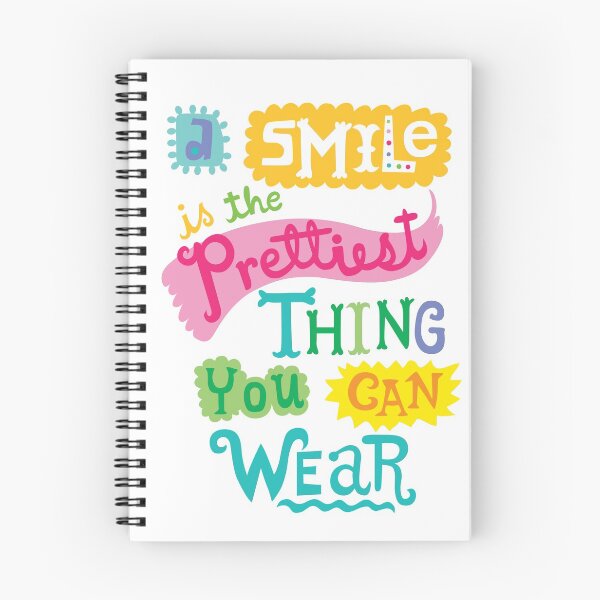 Item preview, Smile is the Prettiest Thing You Can Wear designed and sold by Andi Bird.