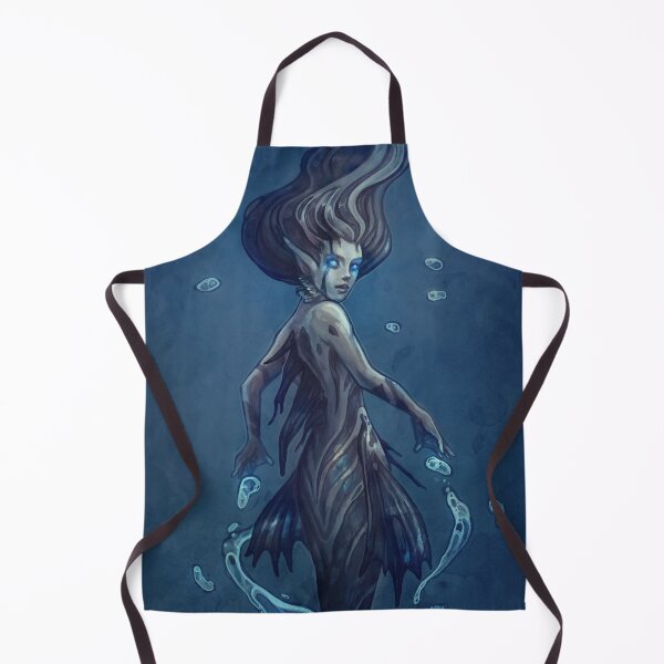 Item preview, Zebra batfish mermaid designed and sold by strijkdesign.